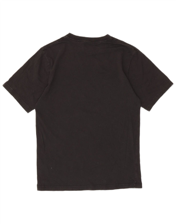 VANS Camiseta gráfica de corte clásico para mujer, talla 40, talla grande, algodón negro