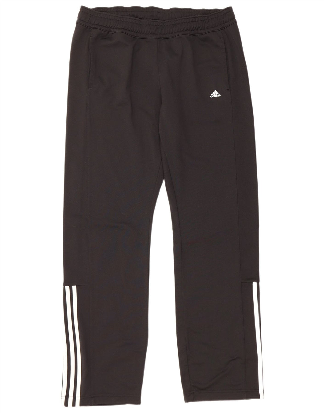 ADIDAS Pantalones de Chándal para Mujer UK 12/14 Mediano Negro Poliéster