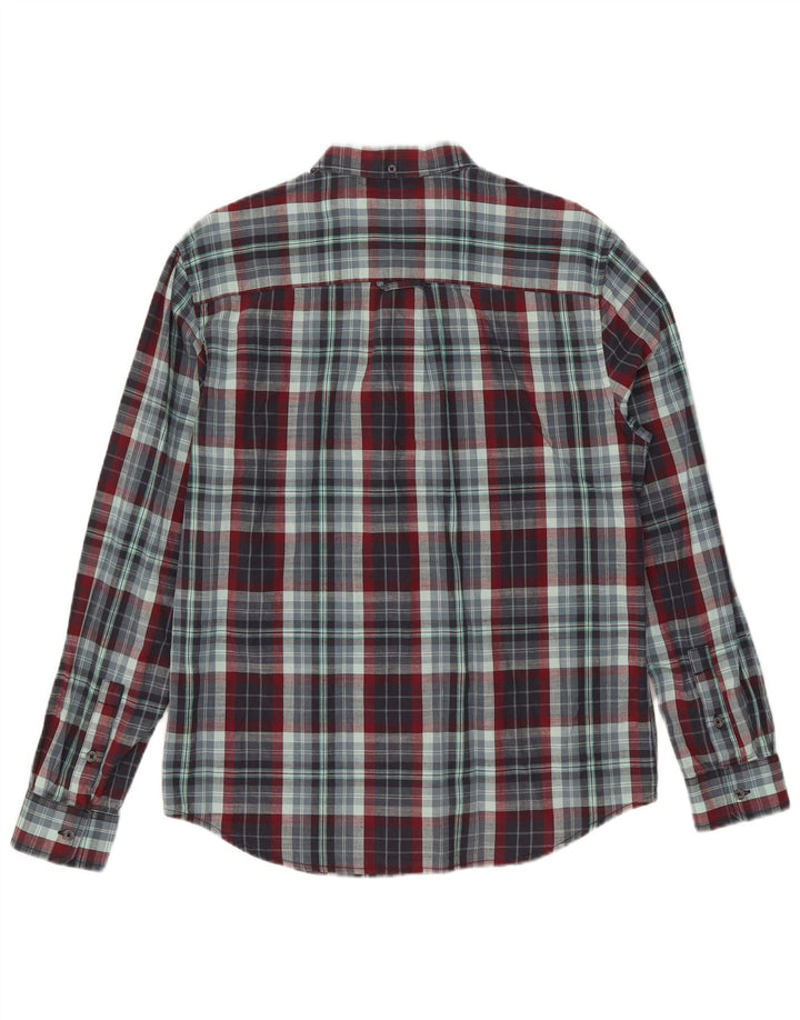 Wrangler Camisa Regular Fit De Algodón A Cuadros Azul Medio Para Hombre