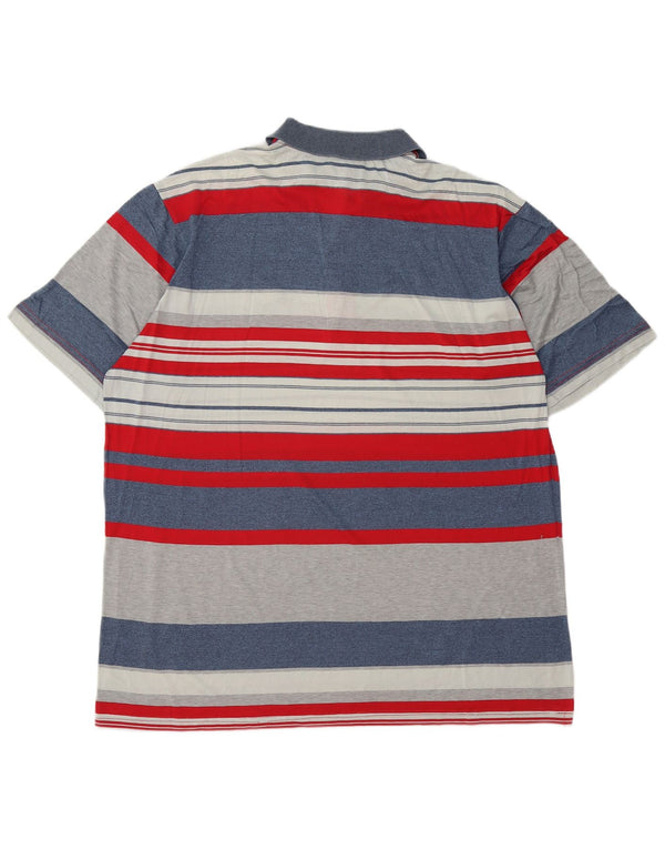 AUSTRALIAN L'ALPINA Polo para hombre IT 56 2XL Algodón a rayas multicolor