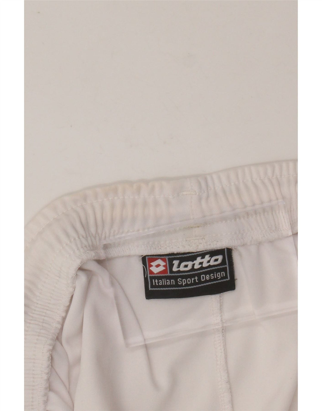 LOTTO Pantalones cortos deportivos con gráficos para hombre, talla grande, blanco