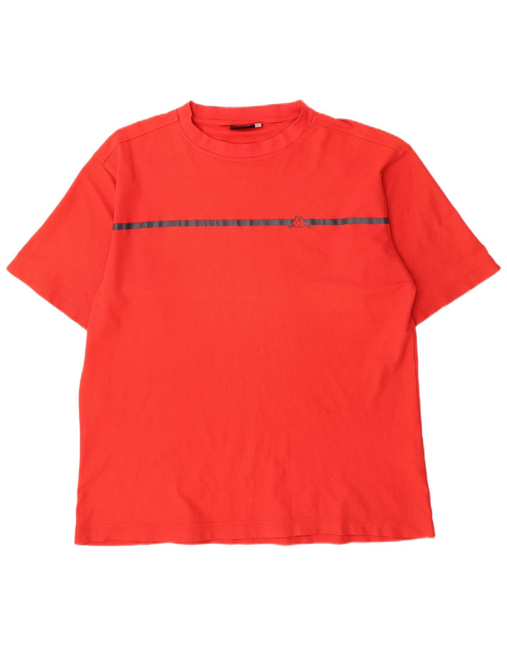 KAPPA Camiseta Hombre Top XL Rojo
