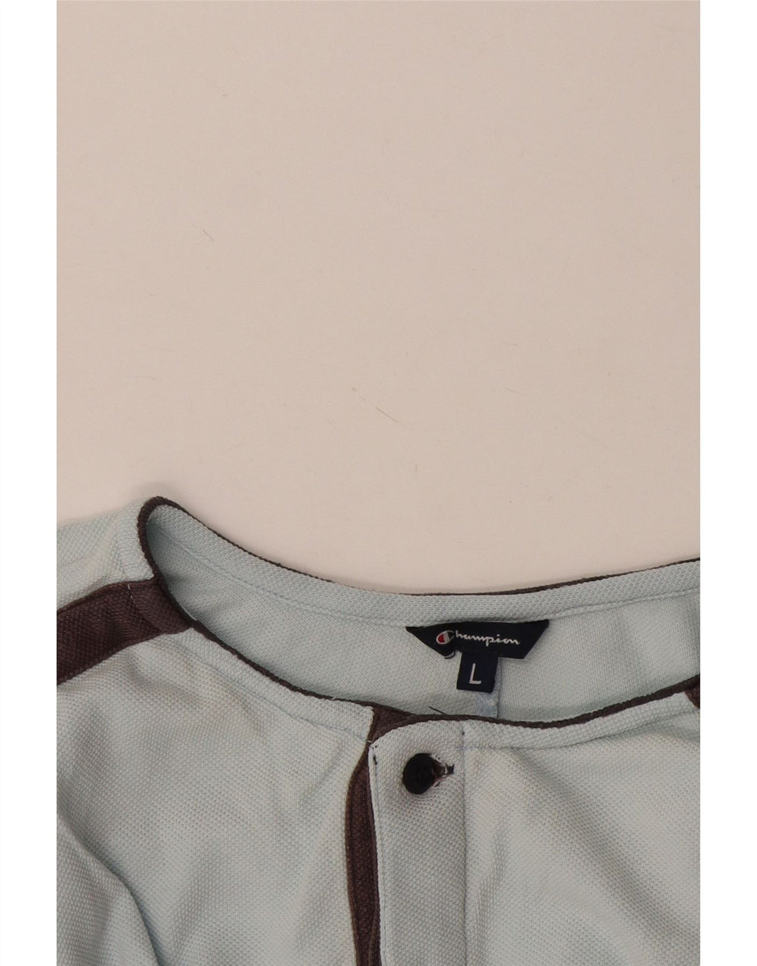 Champion Camiseta para hombre Top Large Blue Colorblock