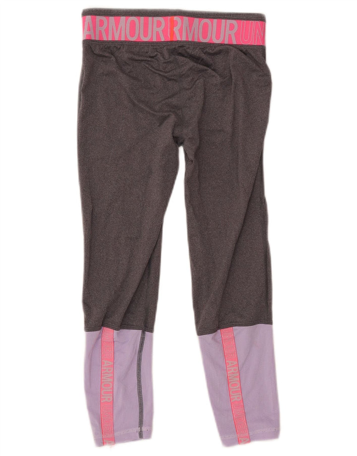 Under Armour Leggings gráficos para niña 9-10 años Gris medio Colorblock