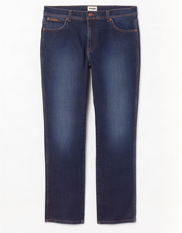 Vaqueros Wrangler Texas Slim para hombre W34 L32 Algodón azul