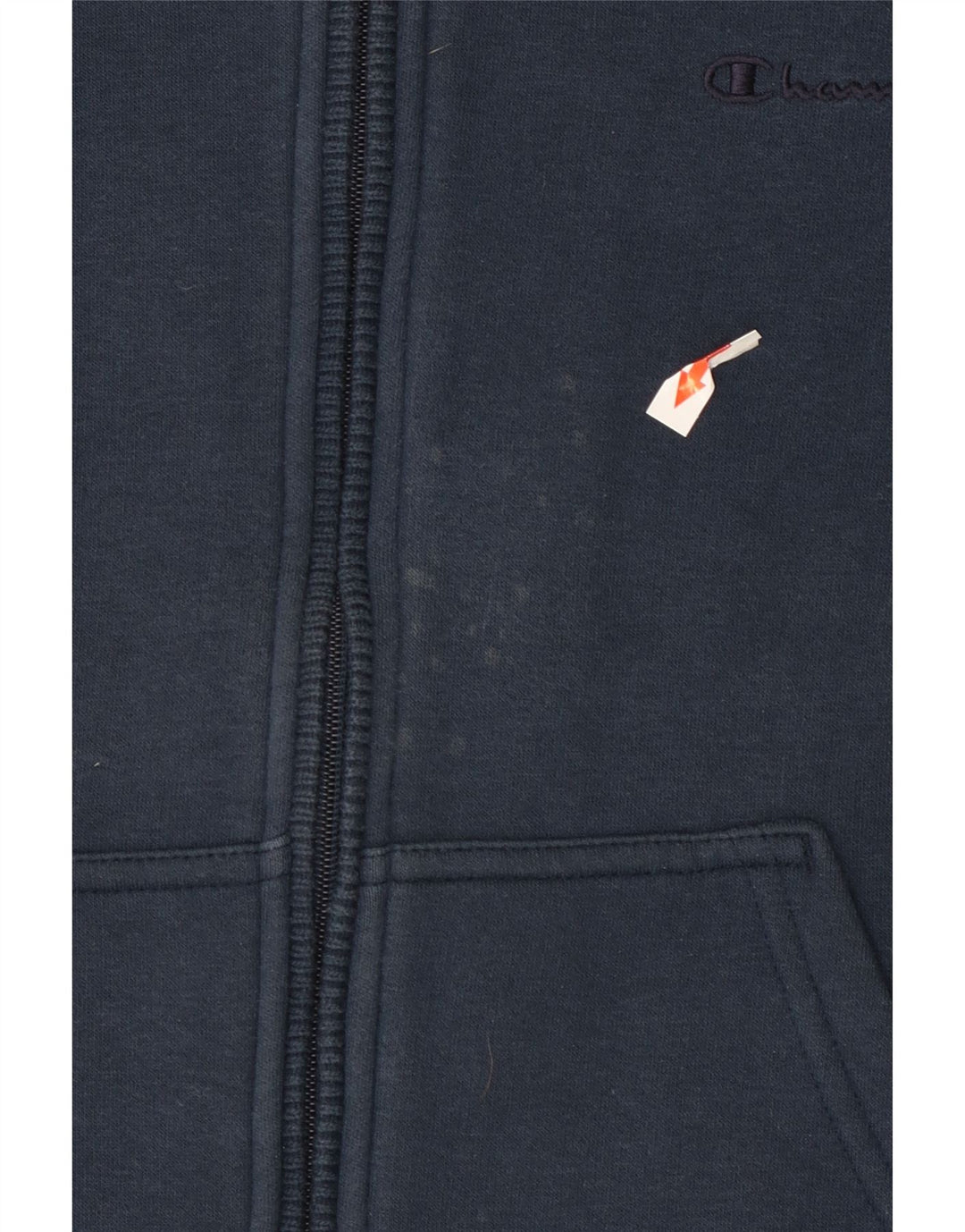 Champion Chaqueta de chándal para hombre de algodón azul marino mediano
