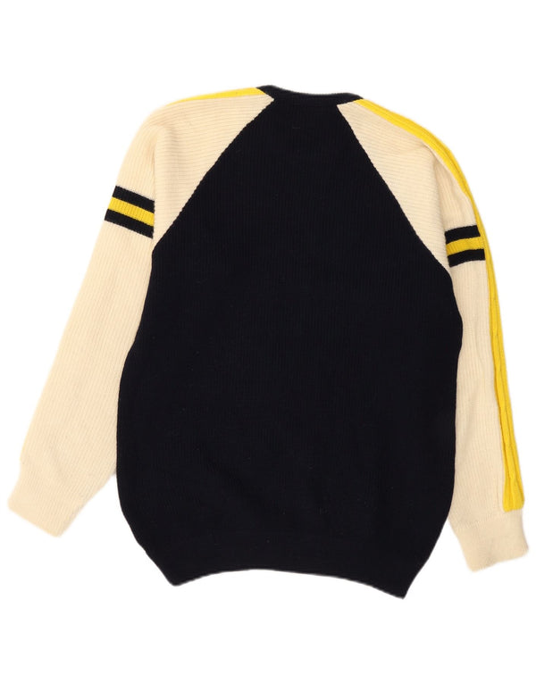 Good Luck Jersey De Cuello Redondo Para Hombre IT 50 Medium Black Colourblock Lana