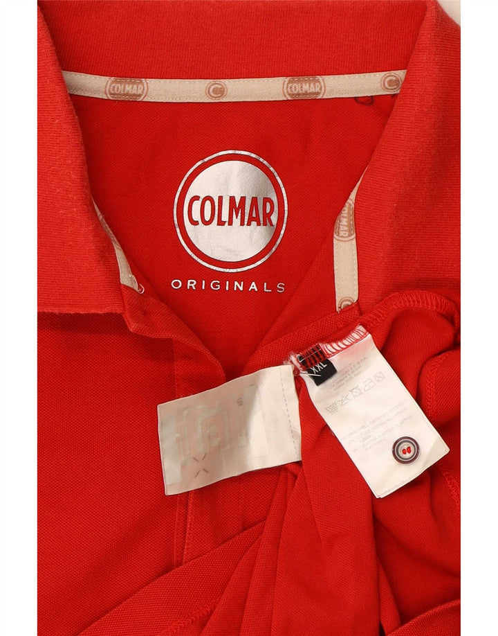 Polo Colmar Hombre 2XL Algodón Rojo