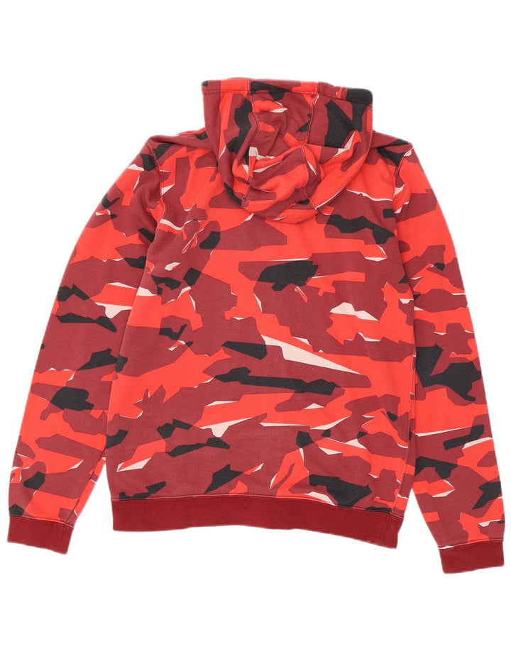 NIKE Eintracht Frankfurt Sudadera con capucha y cremallera para hombre, color burdeos mediano