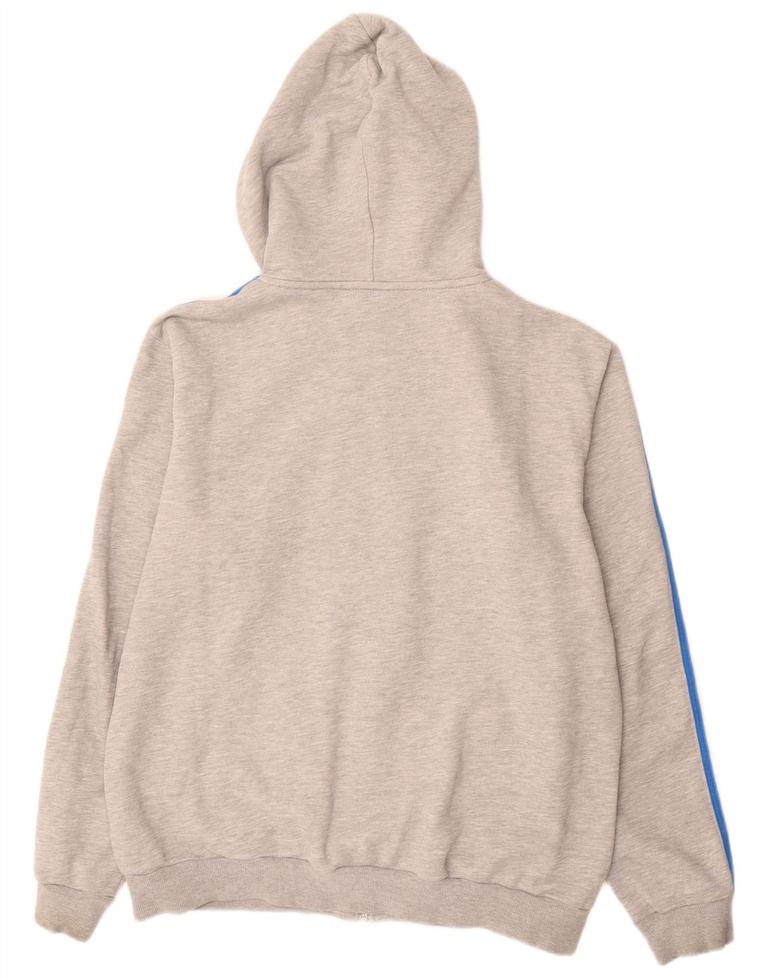 ADIDAS Sudadera con capucha y cremallera para hombre XL Algodón gris