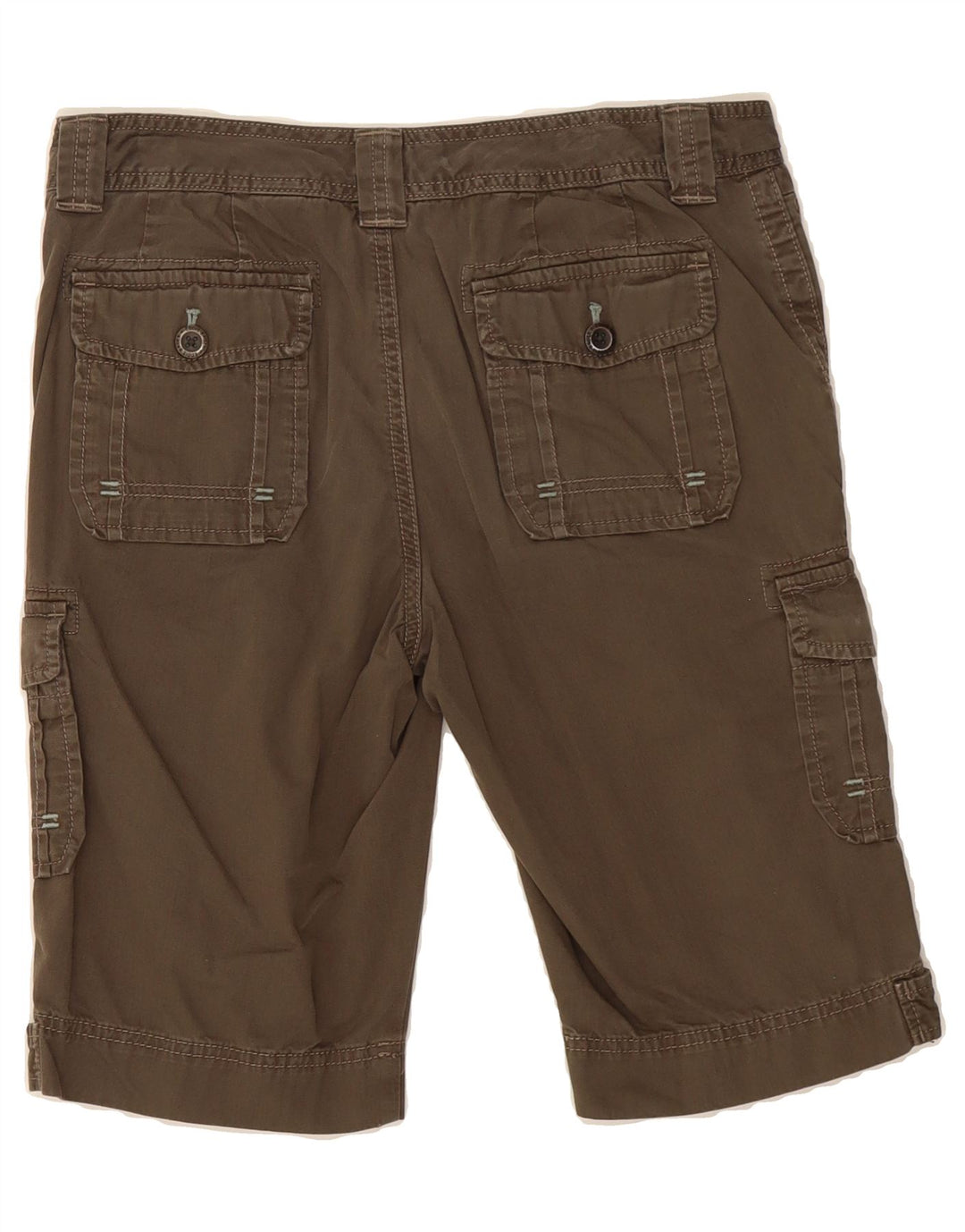 EDDIE BAUER Womens Cargo Shorts US 4 Small W30 Khaki Cotton Vintage Eddie Bauer and Second-Hand Eddie Bauer from Messina Hembry 