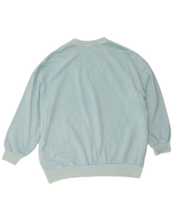 Levi's Hombre Graphic Loose Fit Sudadera Jumper Small Turquesa De Algodón