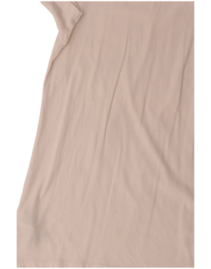 NIKE Camiseta holgada para mujer UK 14 Medium White Cotton