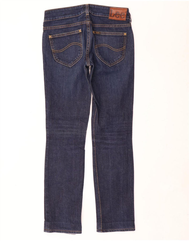 Vaqueros Lee Amy Slim para Mujer W27 L30 Algodón Azul Marino