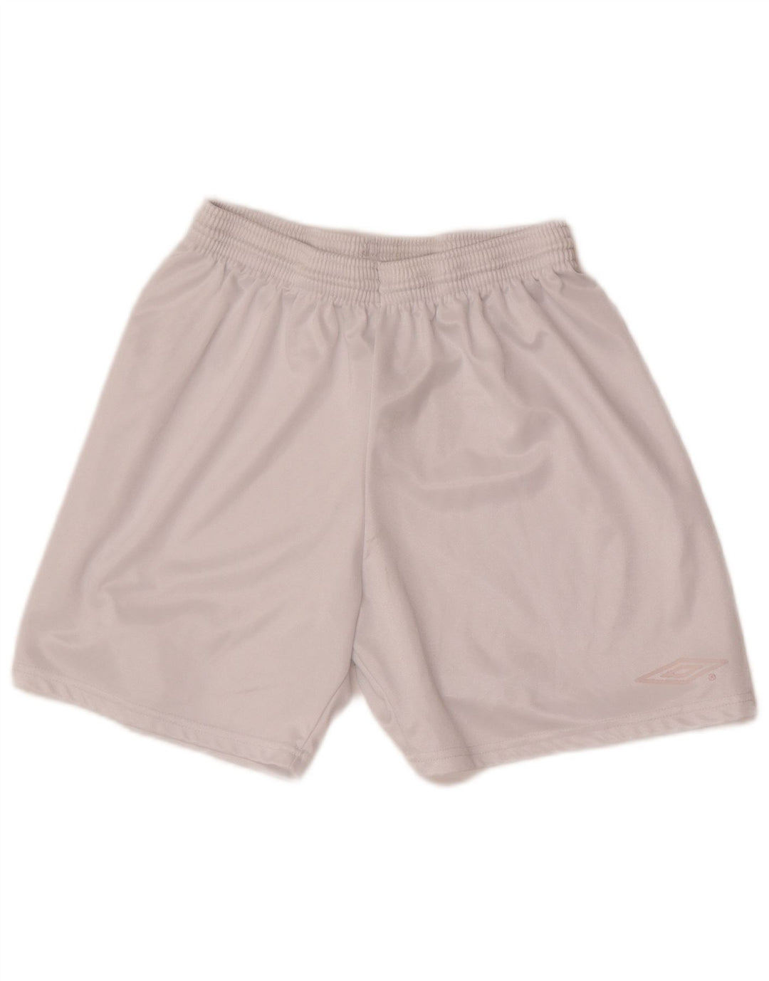 Pantalones cortos deportivos Umbro para hombre, talla grande, blanco