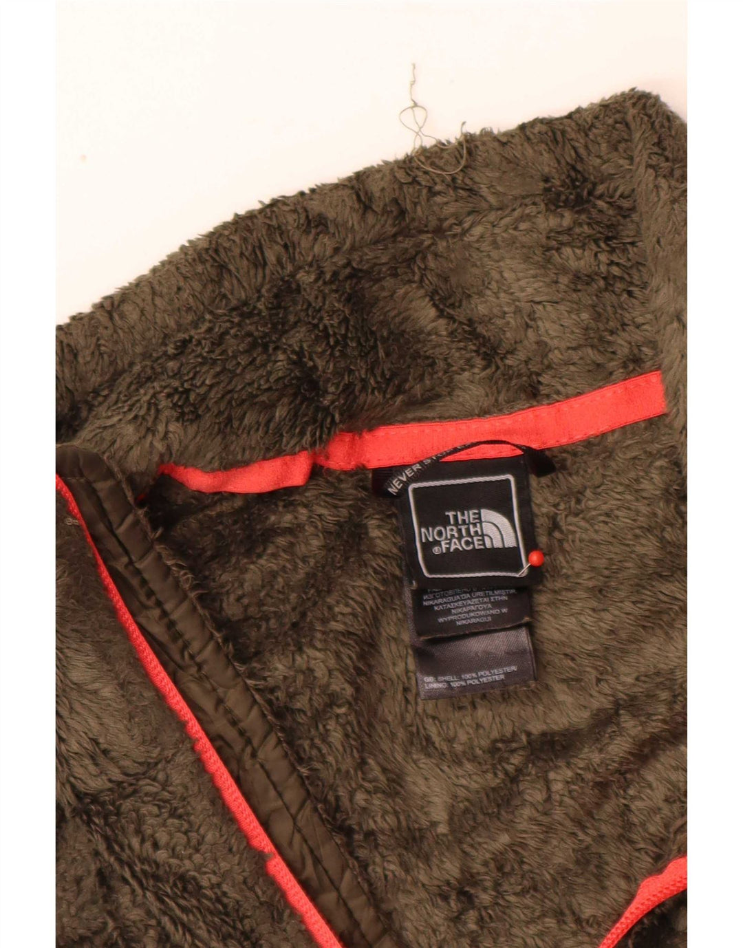 The North Face Chaqueta polar para mujer UK 6 XS Caqui Poliéster