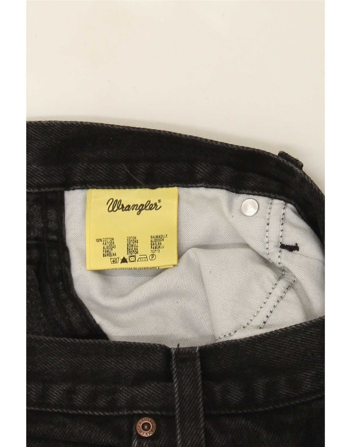 Wrangler Vaqueros Bootcut para Hombre W34 L27 Algodón Negro
