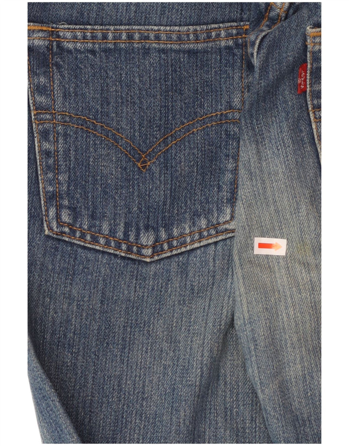LEVI'S Vaqueros Rectos 501 Mujer W37 L34 Algodón Azul