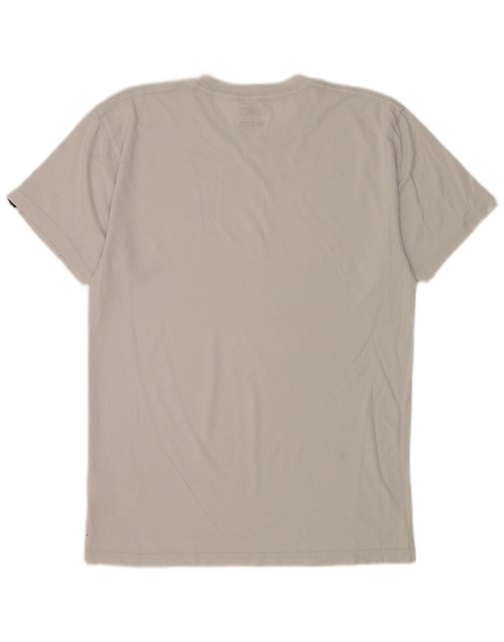Vans Hombre Classic Fit Camiseta Top Algodón Gris Medio