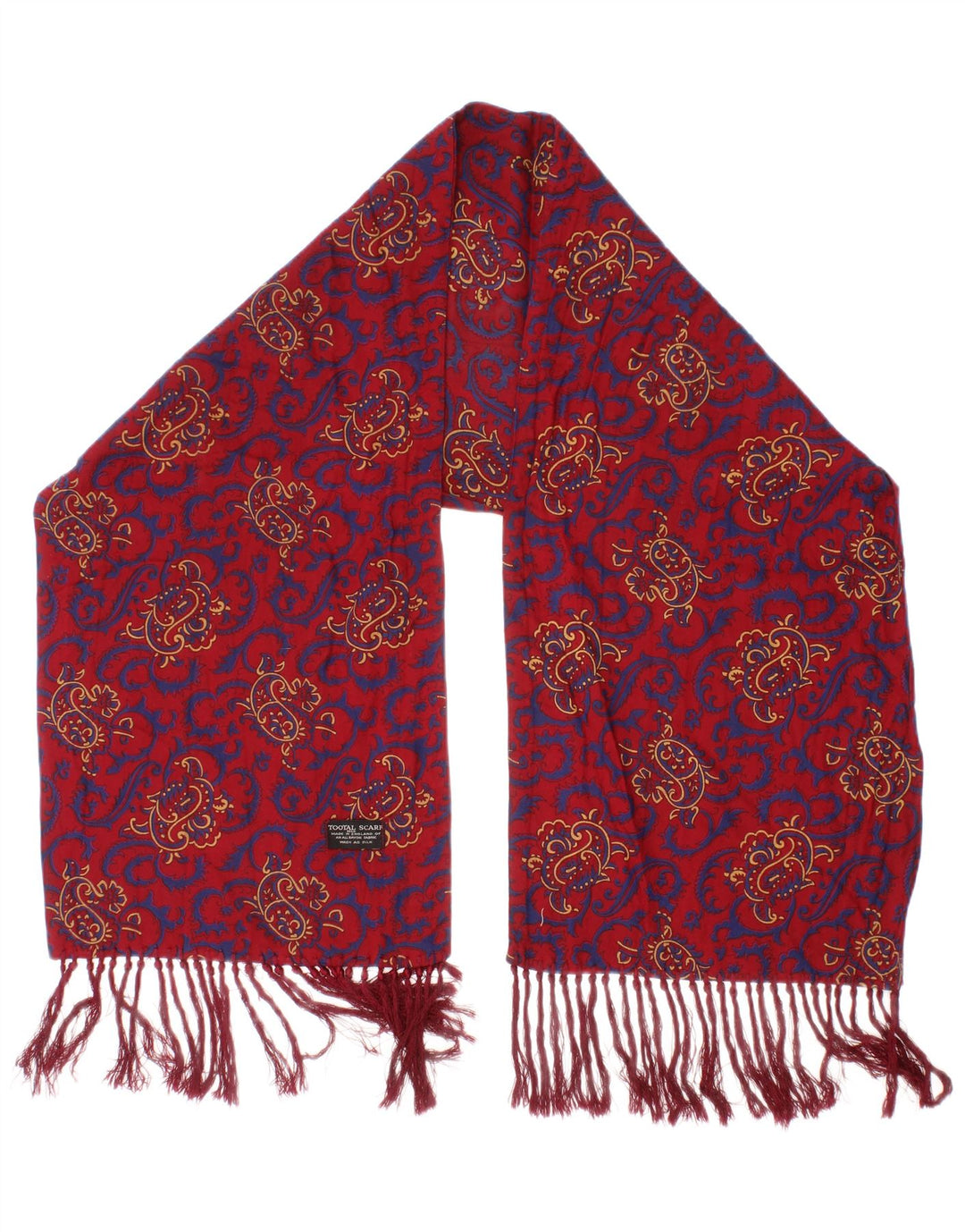 Bufanda Tootal para Hombre Talla Única Paisley Roja