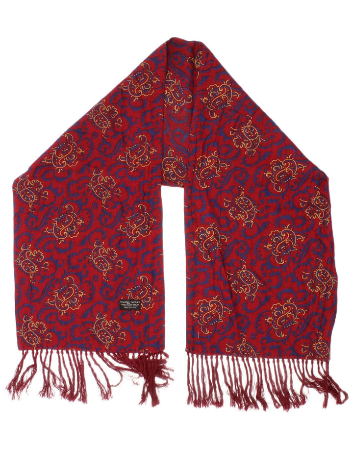 Bufanda Tootal para Hombre Talla Única Paisley Roja