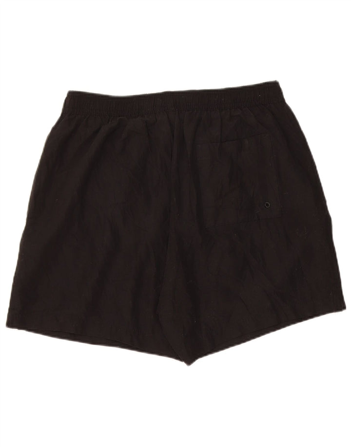CALVIN KLEIN Bañador gráfico para mujer UK 44 Mediano Negro Poliéster