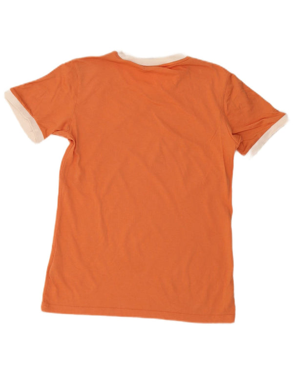 Adidas Camiseta para mujer Top UK 12 Medio Naranja Algodón