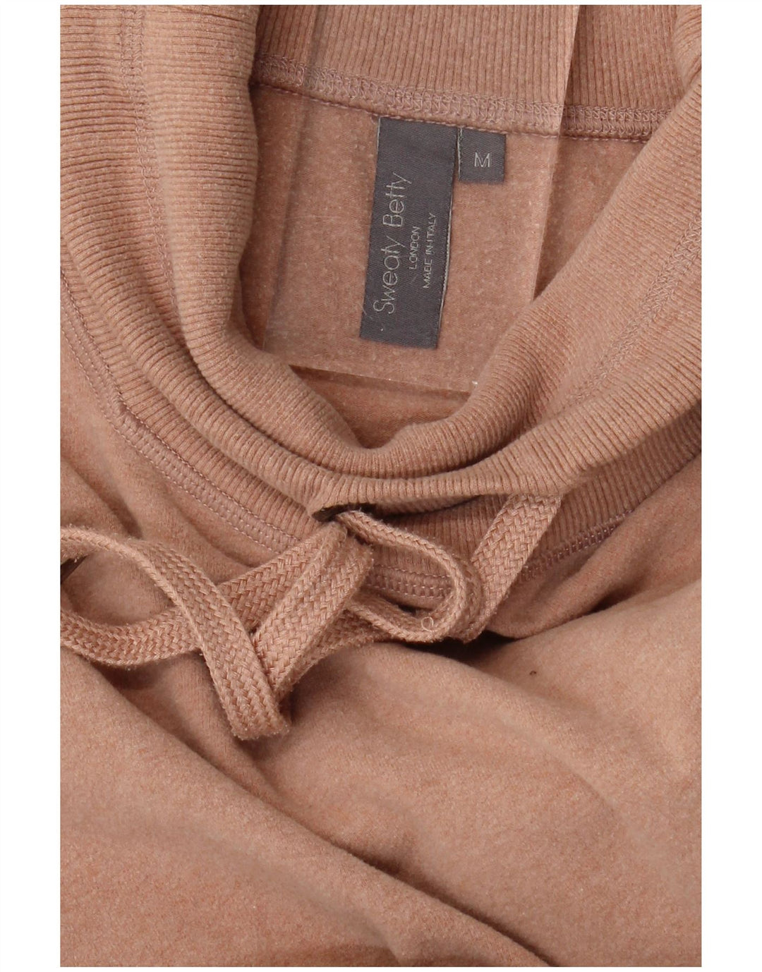 Sweaty Betty - Sudadera extragrande con cuello vuelto para mujer, talla 40, color rosa medio