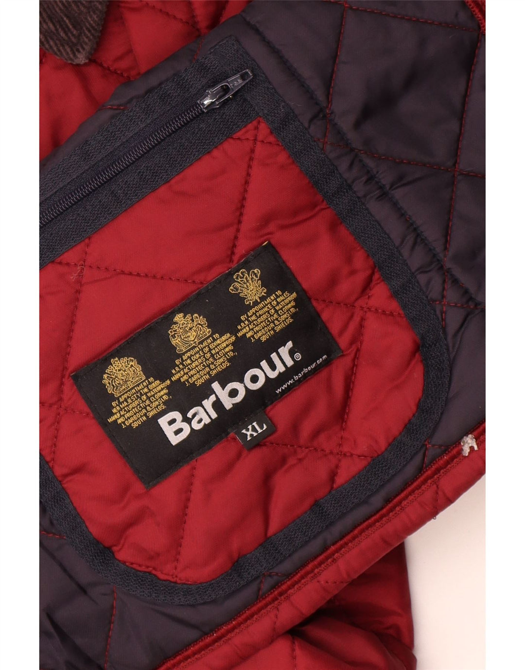 Barbour Chaqueta Acolchada Niño 12-13 Años XL Burdeos