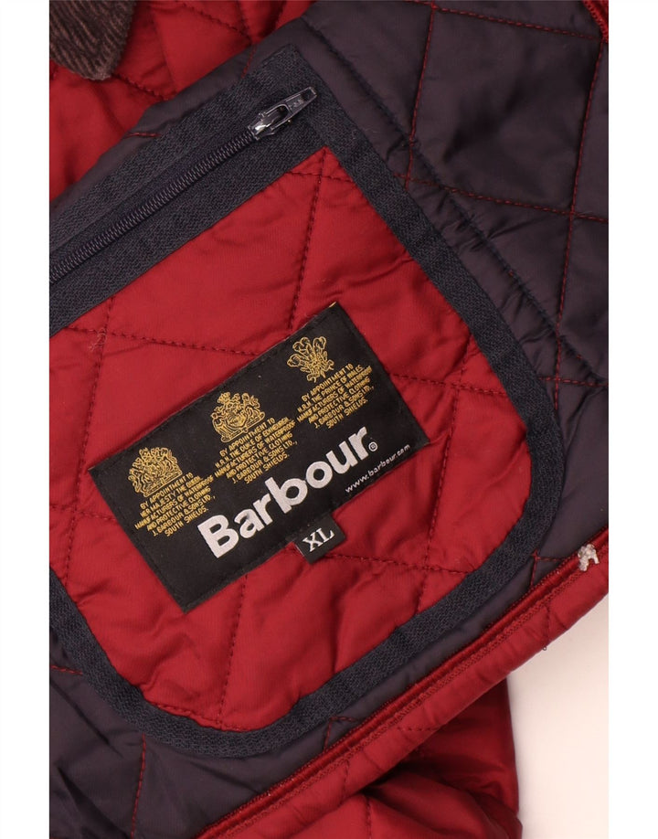 Barbour Chaqueta Acolchada Niño 12-13 Años XL Burdeos