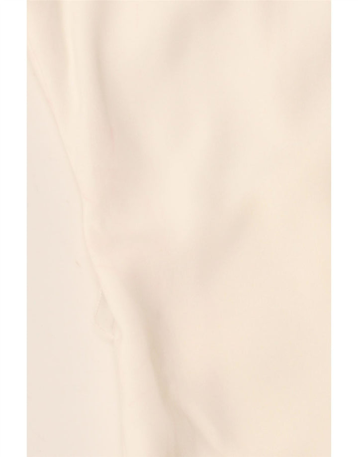DKNY Womens Sleeveless Sheath Dress US 12 Large Off White Polyester