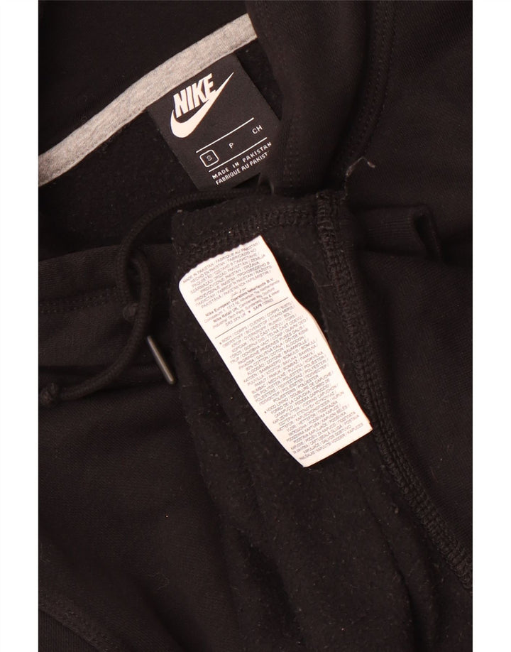 Nike - Sudadera con capucha para hombre, talla pequeña, algodón negro