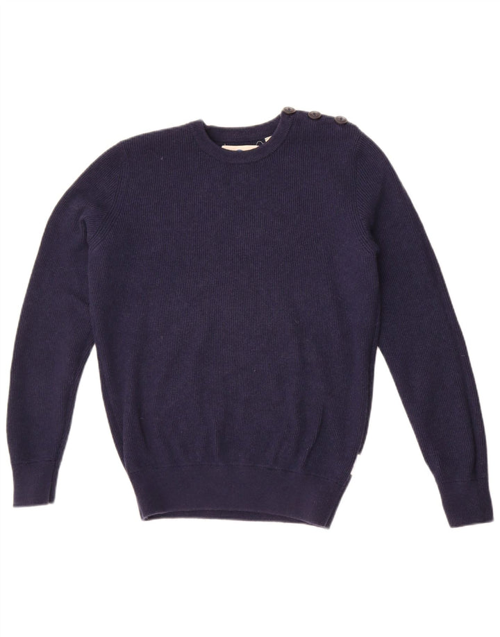 North Sails Jersey De Cuello Redondo Para Hombre Pequeño Algodón Azul Marino