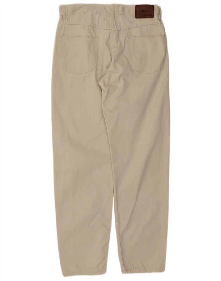 Vaqueros cónicos Arkansas para hombre de HUGO BOSS W34 L32 Algodón blanco