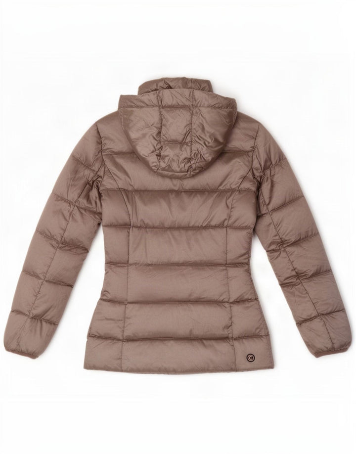 Colmar Chaqueta acolchada con capucha para mujer UK 10 Small Gris Poliéster