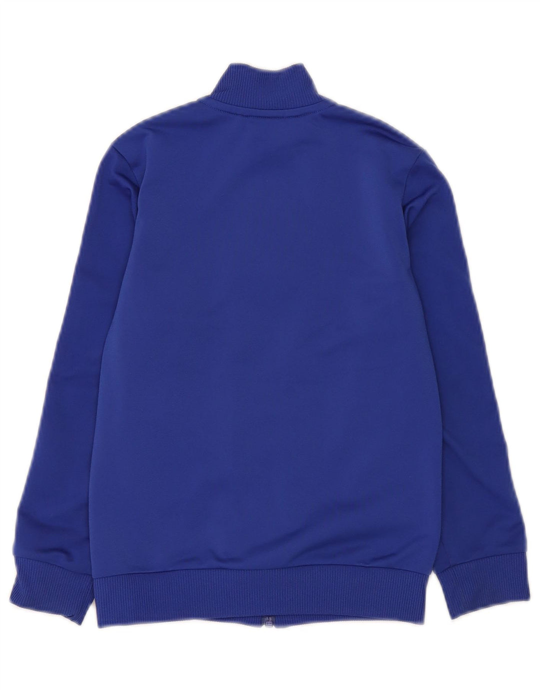 Adidas - Chaqueta de chándal para niño, 7-8 años, color azul, poliéster