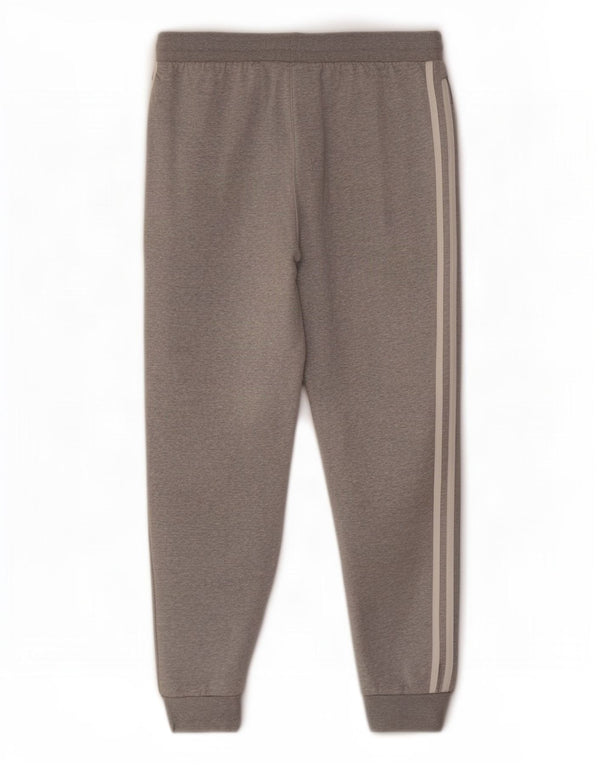 Adidas Hombre Pantalones De Chándal Joggers Gris Medio Algodón