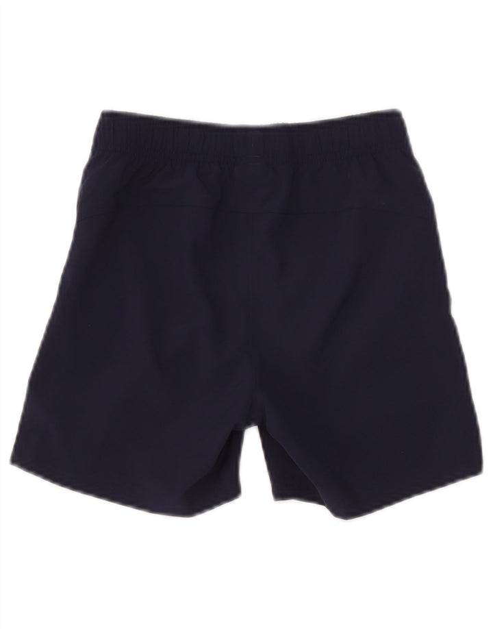 Puma Pantalón Corto Deportivo Niño 7-8 Años Azul Marino Poliéster