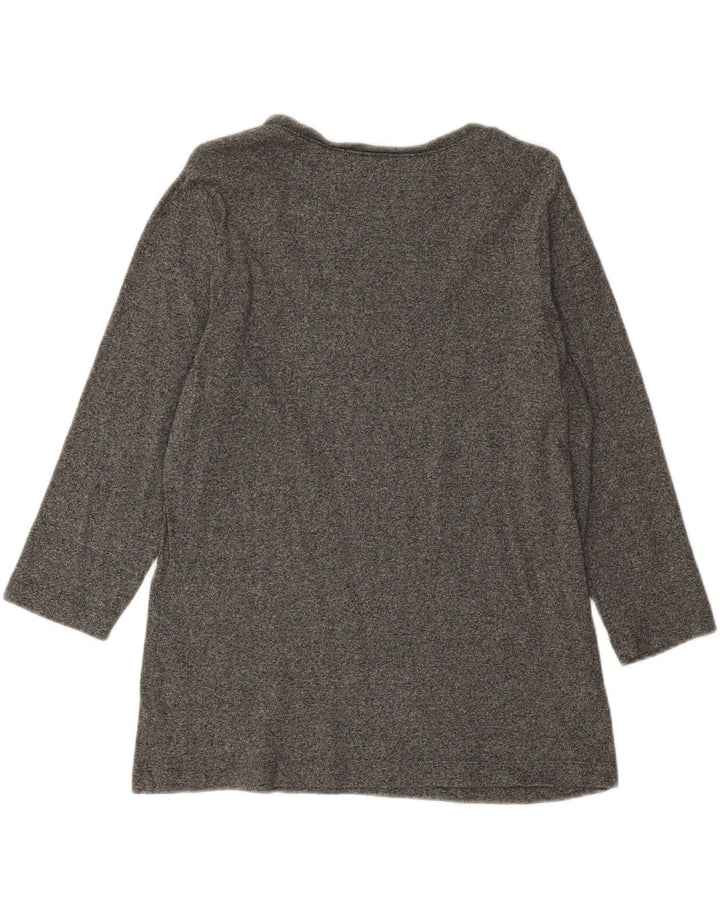 EDDIE BAUER Womens Top 3/4 Sleeve UK 18 XL Grey Cotton Vintage Eddie Bauer and Second-Hand Eddie Bauer from Messina Hembry 