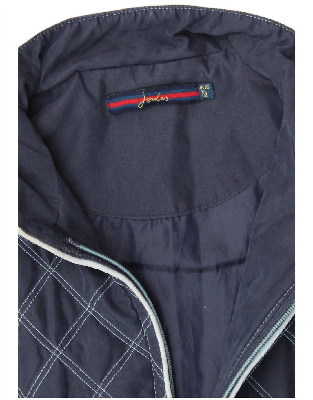 Chaleco acolchado para mujer Joules UK 46 Grande Poliéster azul marino