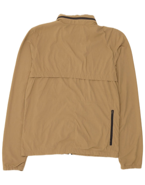 The North Face Chaqueta impermeable holgada con capucha para hombre UK 36 Small Beige Nylon