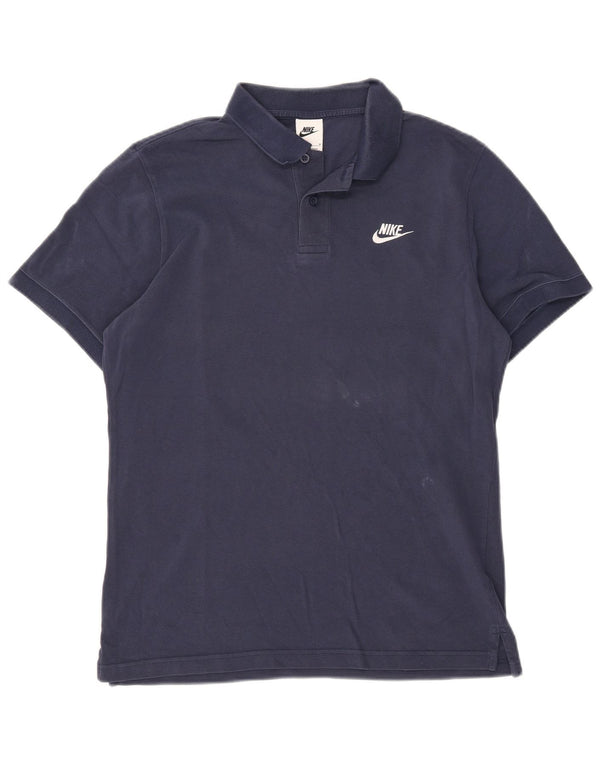 Polo Nike Hombre Azul Marino Mediano