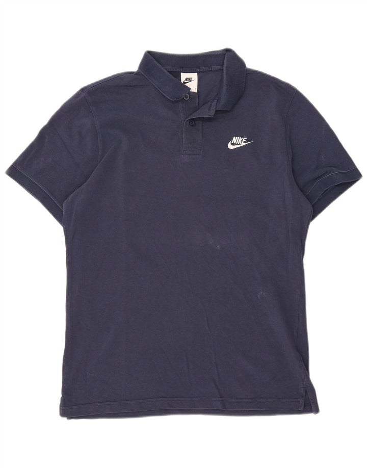 Polo Nike Hombre Azul Marino Mediano