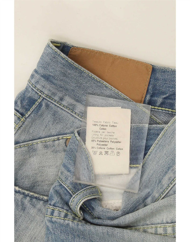 Dondup Vaqueros Rectos Hombre W32 L30 Algodón Azul