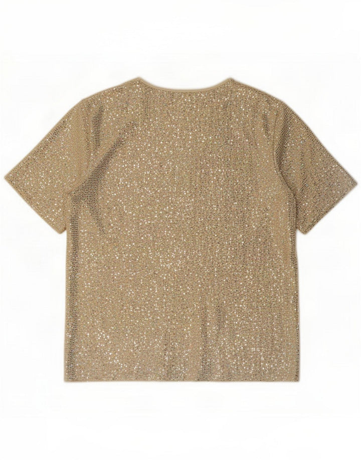Blusa para mujer Gerard UK 44 Nylon dorado grande