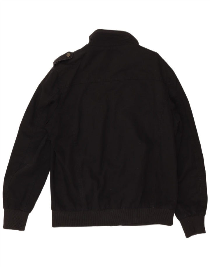 WENVEN Chaqueta utilitaria para hombre UK 40 Grande Algodón negro