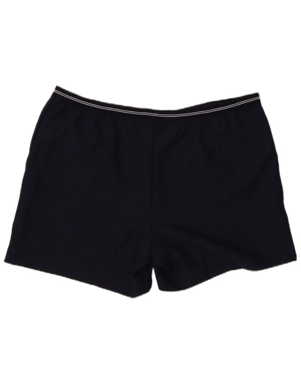 F.LLI CAMPAGNOLO Pantalones cortos casuales para hombre W40 XL Poliéster azul marino