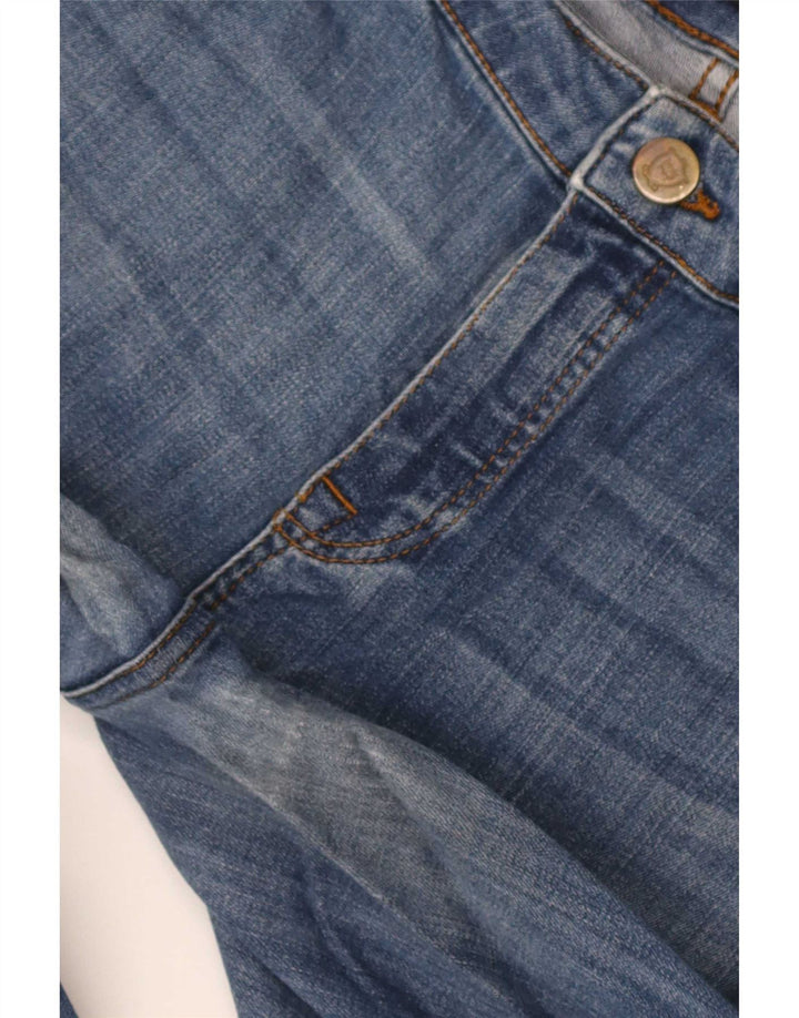 Massimo Dutti Vaqueros Rectos Mujer EU 42 Large W32 L29 Azul