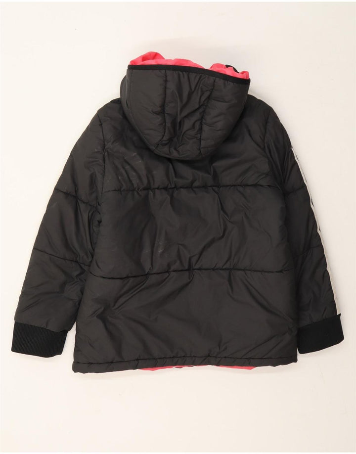 Adidas Chaqueta acolchada con capucha para niña 9-10 años Gris Poliéster