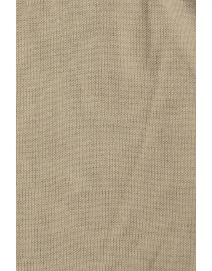 Polo Kappa Hombre Small Beige Algodón